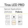 1.2 TIRA LED PRO POLLERIA 14,4W 24V 2700K IP20 BLUELed 209203 efecto hover 1 Solmad
