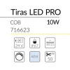11.2 TIRA LED PRO COB 10W 24V AZUL IP67 BLUELed 716623 efecto hover 1 Solmad