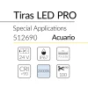 2.2 TIRA LED PRO ACUARIO 14,4W 24V 20.000K IP67 BLUELed 512690 efecto hover 1 Solmad