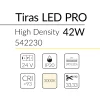 2.2 TIRA LED PRO HIGH DENSITY 42W 24V 3000K IP20 BLUELed 542230 efecto hover Solmad