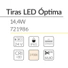 5.2 TIRA LED OPTIMA 14,4W 24V 2700K IP65 BLUELed 721986 efecto hover 1 Solmad