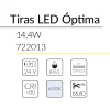 8.2 TIRA LED OPTIMA 14,4W 24V 6500K IP65 BLUELed 722013 efecto hover 1 Solmad