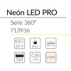 1.2 NEON LED PRO 360D 12W 24V 2700K IP65 BLUELed 713936 efecto hover 1 Solmad