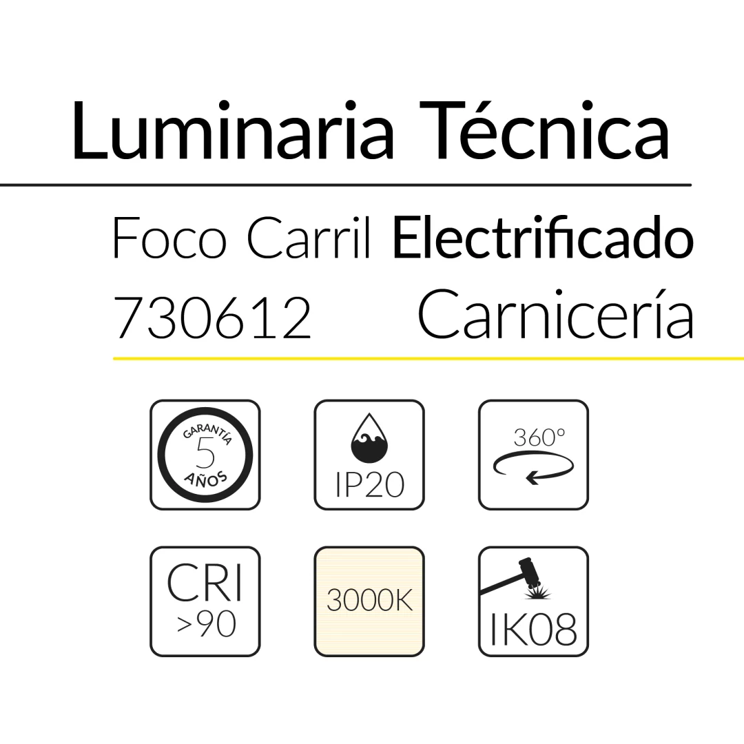 11.2 FOCO DE CARRIL PRO FUJI CARNICERIA 30W 36D NEGRO BLUELed 730612 efecto hover Solmad
