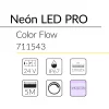 12.2 NEON LED PRO COLOR FLOW 9W 24V VIOLETA IP68 BLUELed 711543 efecto hover 1 Solmad
