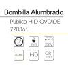 2.2 BLUELed BOMBILLA HID OVOIDE 18W 4000K E27 IP65 3000 Lm 720361 efecto hover