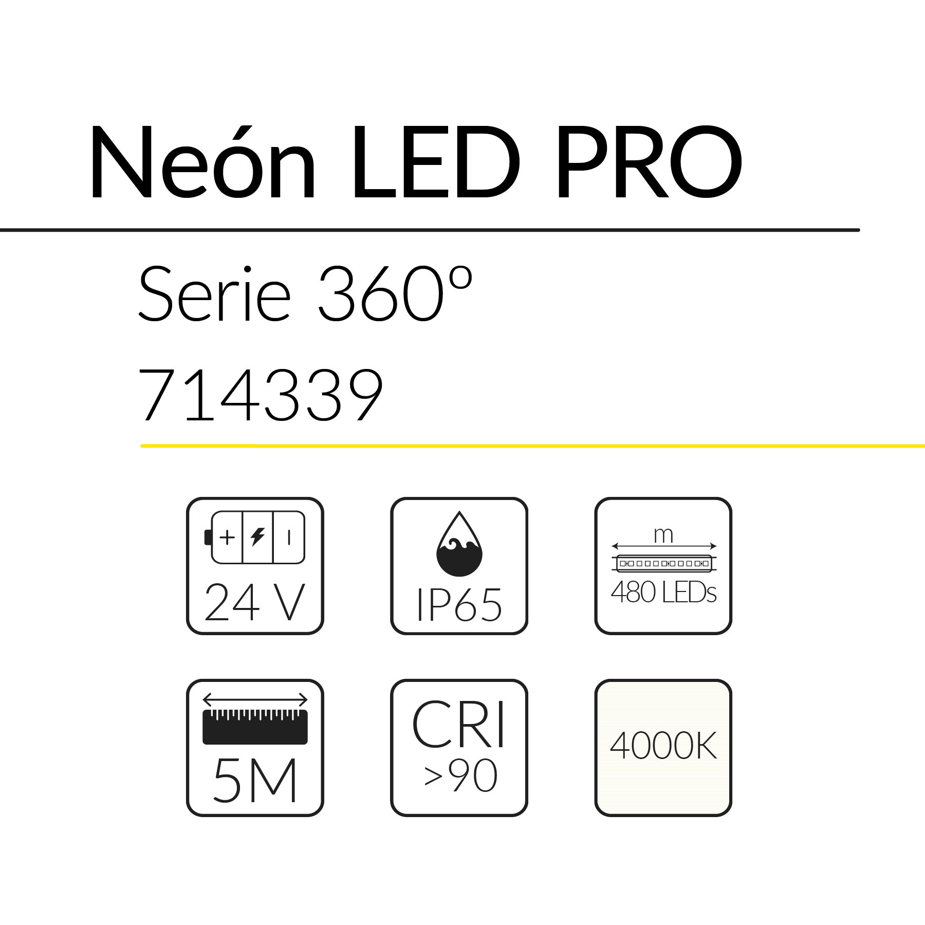 3.2 NEON LED PRO 360D 12W 24V 4000K IP65 BLUELed 714339 efecto hover 1 Solmad