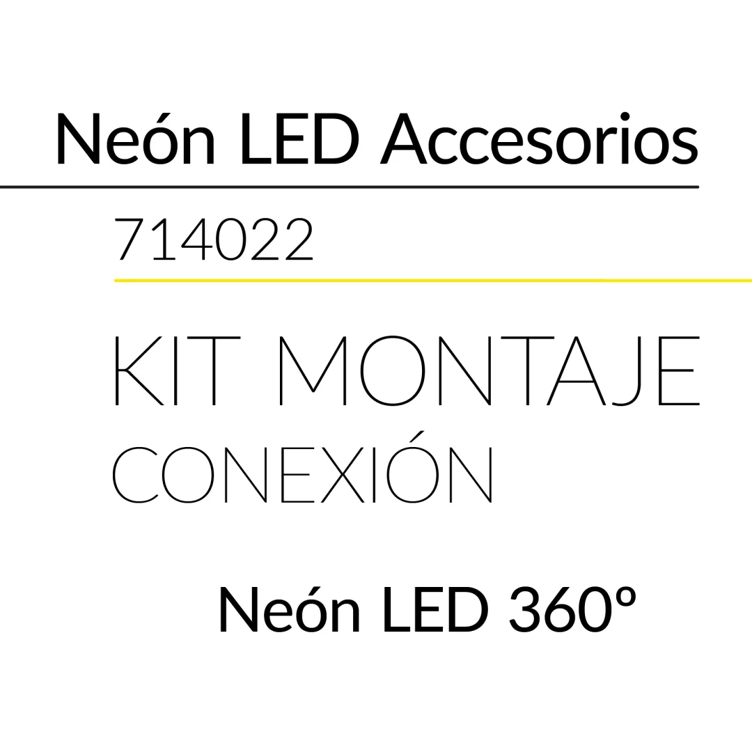 4.2 KIT SUSPENSION NEON LED 5mts 360&ordm; 12W IP65 BLUELed 714022 efecto hover