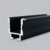 11.1 Perfil Aluminio Empotrar Guia Muelle Negro 25x20mm BLUELed 4830N0 producto 1 Solmad