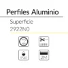 27.2 Perfil Aluminio Superficie Negro 29x22mm BLUELed 2922N0 efecto hover Solmad