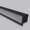21.1 Taylor Lineal Empotrar 40W 4000K Negro 70x60mm 1410mm BLUELed 730254 producto fondo 1 Solmad