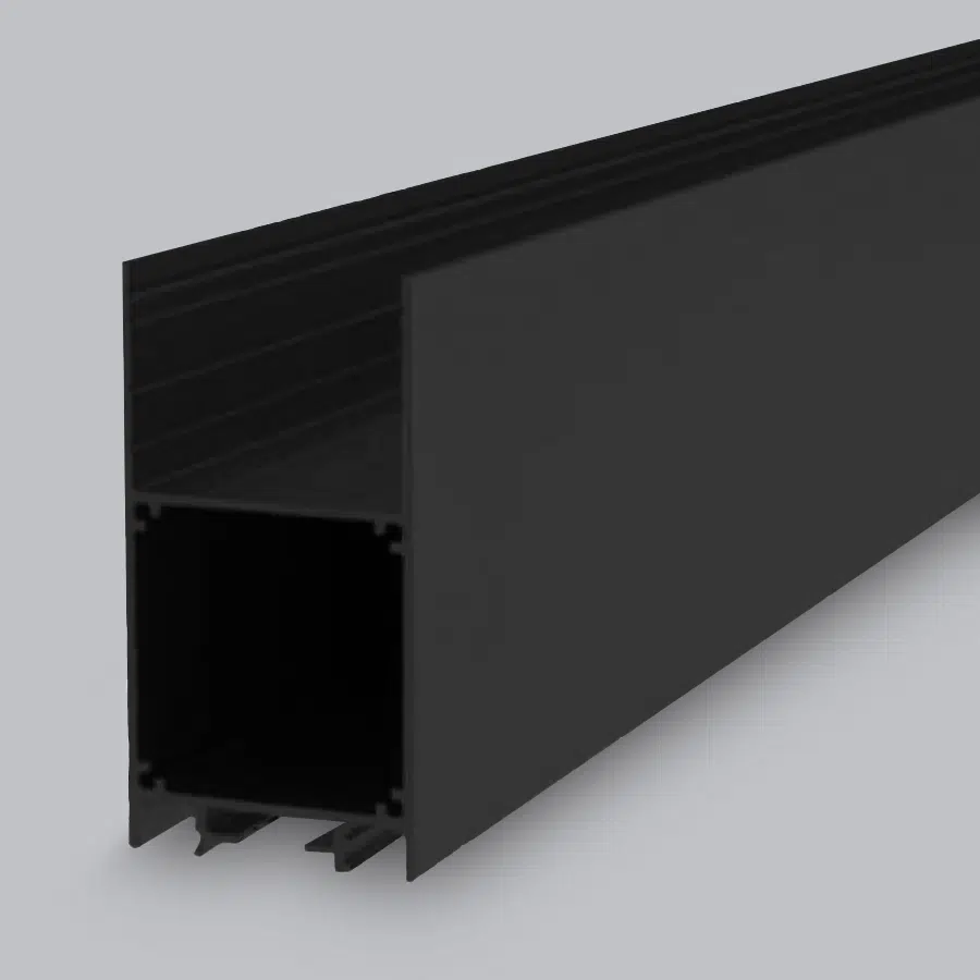 29.1 Perfil Aluminio Superficie Negro 35x70mm BLUELed 3570N0 producto 1 Solmad